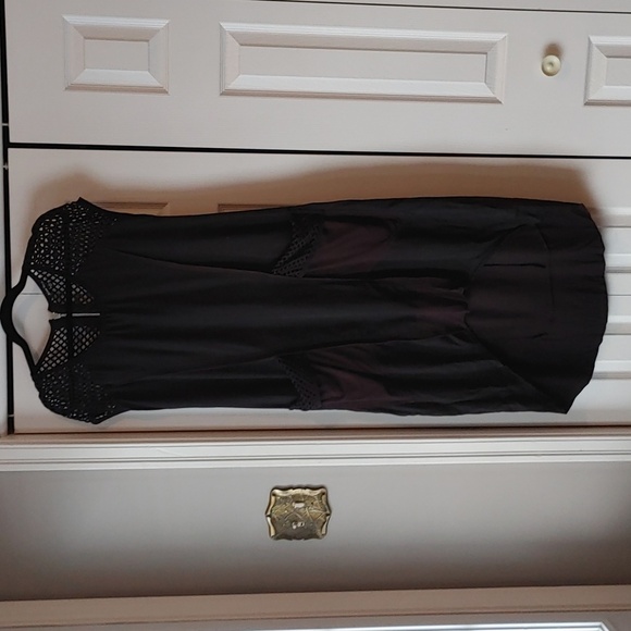 Athena Marie Black Oversized Pocket Dress - Picture 1 of 9